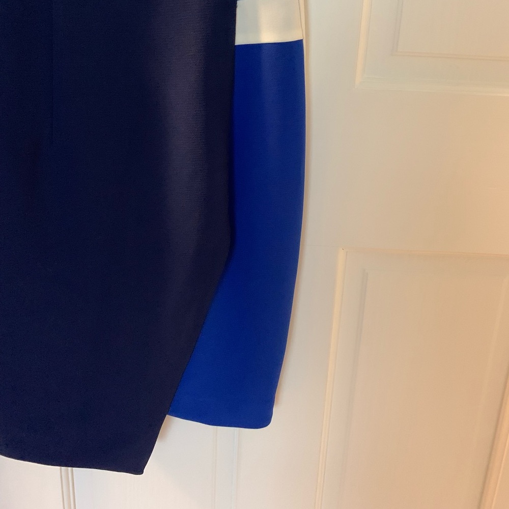 Ava & Aiden blue colorblock dress - Picture 4 of 5